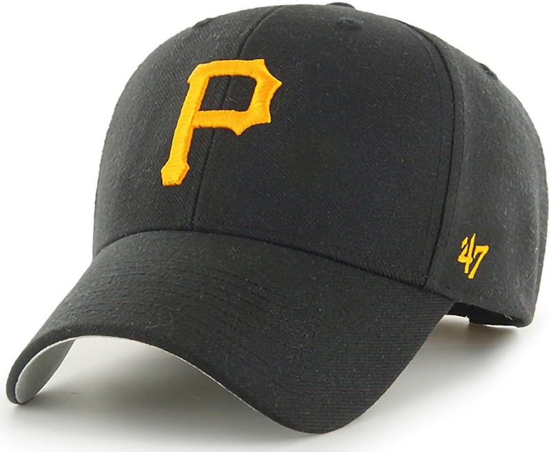 47 Brand MLB Team Color Primary Logo MVP Adjustable Structure Baseball Cap Hat, Adult One Size Fits All - Image 1